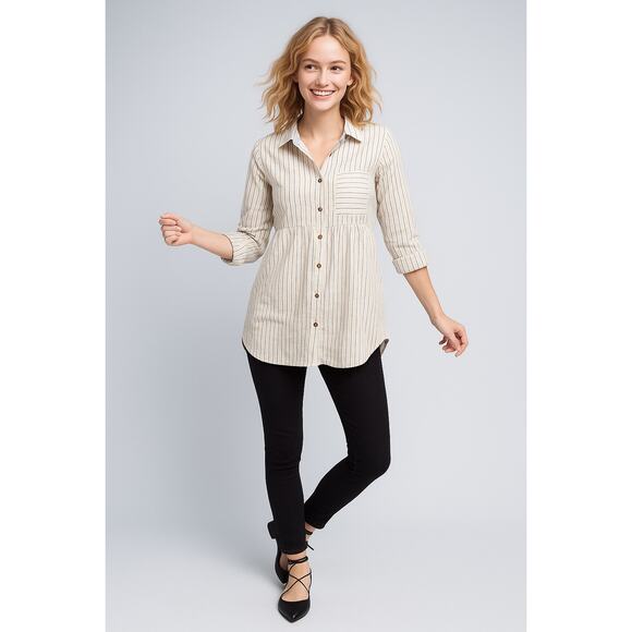 MSRP $128 | Holding Horses Button-Down Top Size S-M | Anthropologie |QUICKSHIP - Picture 1 of 6
